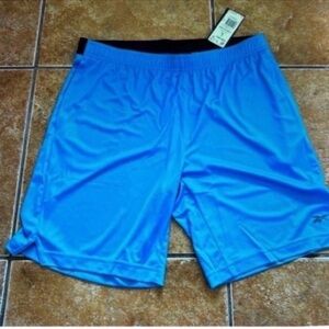 Reebok Blue Athletic Shorts Lightweight Breathable Design